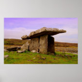 Poulnabrone Dolmen Poster (Vorne)