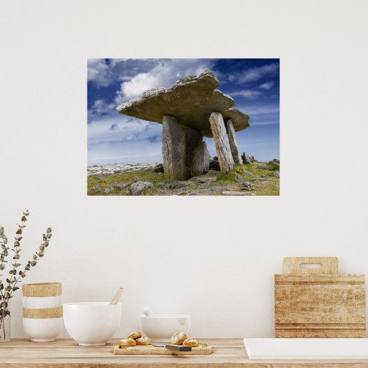 Poulnabrone Print Poster (Küche)