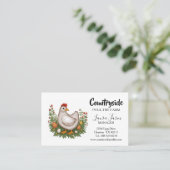 Poultry Chicken Duck Egg Farm Visitenkarte (Stehend Vorderseite)