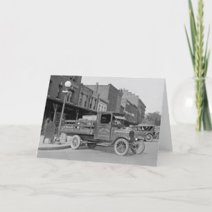 Poultry Delivery Truck, 1926 Karte