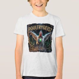 Poultrygeist Fotografy Combo Kreatur Witzig Tri-Blend Shirt