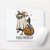 Poultrygeist Huhn Geist Leopard Kokette Schleife H Mousepad (Mit Mouse)