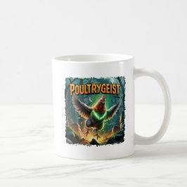 Poultrygeist Illustration Combo Kreatur Witzig Kaffeetasse