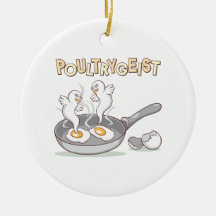 Poultrygeist Keramik Ornament