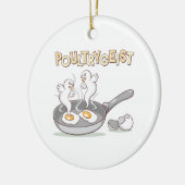 Poultrygeist Keramik Ornament (Links)