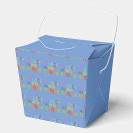 "Pounce In Playfulness.Favor Box Geschenkschachtel