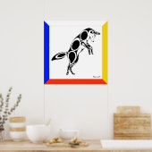 Pouncing Coyote Poster (Küche)