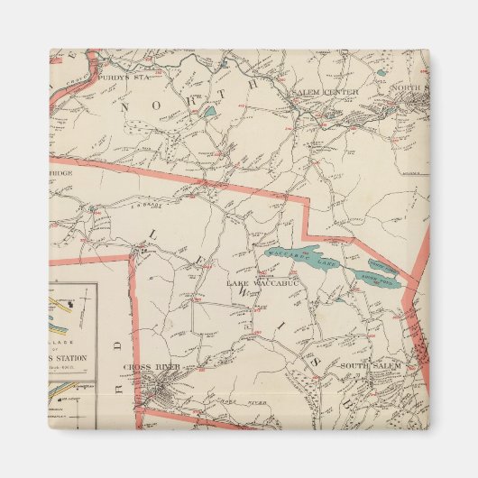 Poundridge, Lewisboro, N Salem Magnet (Vorne)