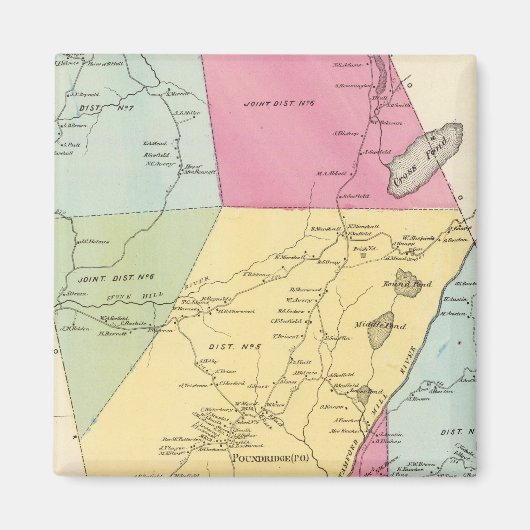 Poundridge, Stadt Magnet (Vorne)