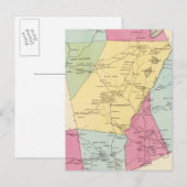 Poundridge, Stadt Postkarte (Vorne/Hinten)