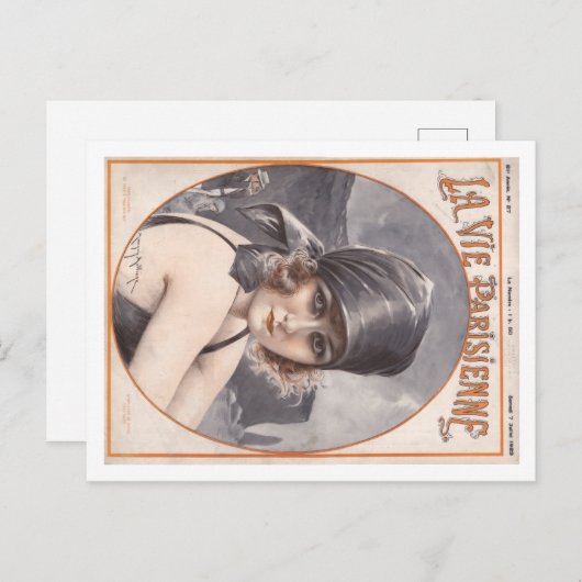 Pour Changer Postkarte (Vorne/Hinten)