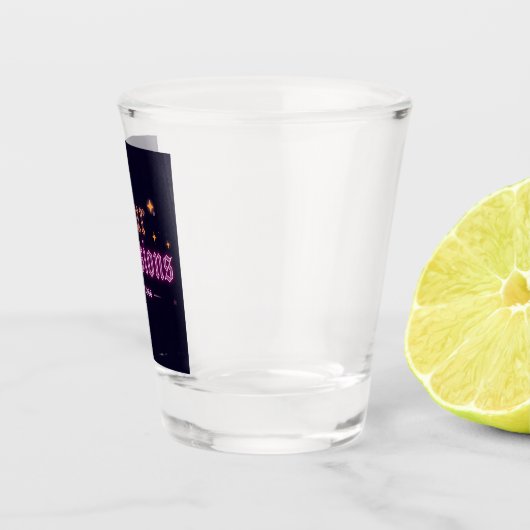 Pour Decisions Neon Bar Edition Shot Glass Schnapsglas (Rechts)