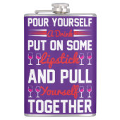 Pour dir ein Getränk... Flachmann (Vorderseite)