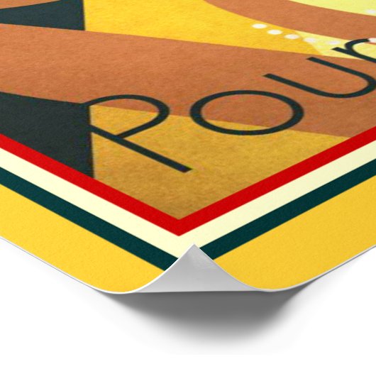 Pour Moi French Deko Parfum Ad 12 x 16 (Ecke)