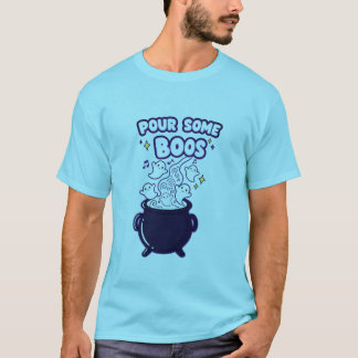 Pour some Boos T - Shirt | Funny Halloween Ghost T