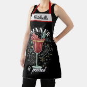 Pour Some Fun Custom Christmas Gift For Hostess Schürze (InSitu)