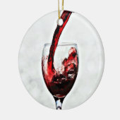 **POUR that WEIN** CHRISTMAS ORNAMENT (Links)