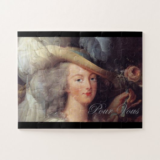 Pour Vous, Marie Antoinette Puzzle (Horizontal)