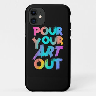 Pour your Art Out Artist Painter Acrylmalerei Case-Mate iPhone Hülle
