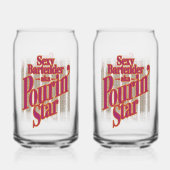 Pourin' Star Can Gläser (Vorderseite)