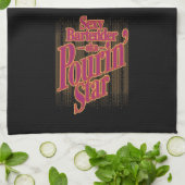 Pourin' Star Geschirrtuch (Gefaltet)