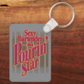 Pourin' Star Schlüsselanhänger (Rückseite)