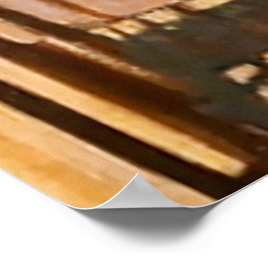 "Pouring Cement Boulder Dam" von Maynard Dixon Poster (Ecke)