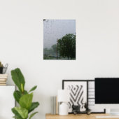POURING DOWN RAIN POSTER (Heimbüro)