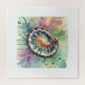 Pourtales abalone 170724AREF126 - Watercolor Puzzle (Horizontal)