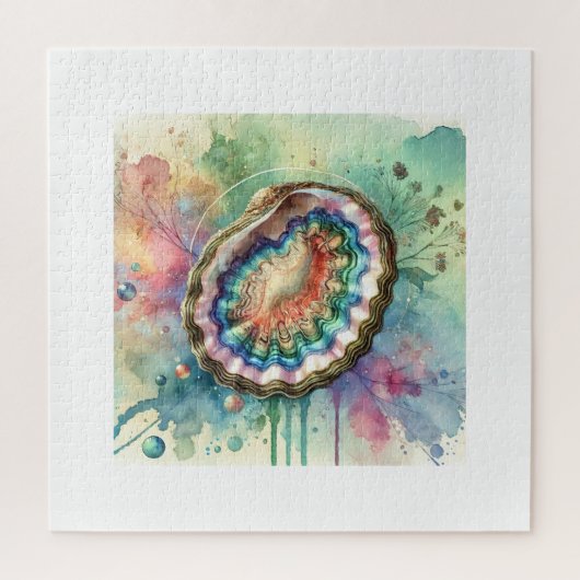 Pourtales abalone 170724AREF126 - Watercolor Puzzle (Vertikal)