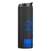 Poussez vos limites - Bodybuilding et déterminatio Thermosbecher (Nach links gedreht)