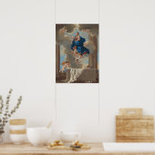 Poussin - Annahme der Jungfrau Poster (Küche)