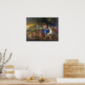 Poussin - Cephalus und Aurora Poster (Küche)