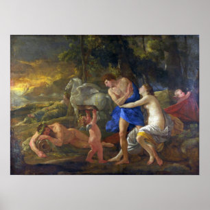 Poussin - Cephalus und Aurora Poster