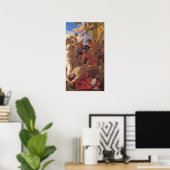 Poussin - Das Martyrium von Saint-Erasmus Poster (Heimbüro)