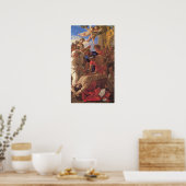 Poussin - Das Martyrium von Saint-Erasmus Poster (Küche)