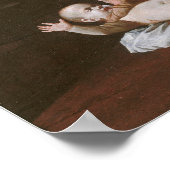 Poussin - Das Massaker an Unschuldigen Poster (Ecke)