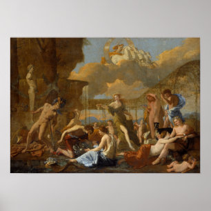 Poussin - das Reich der Flora Poster