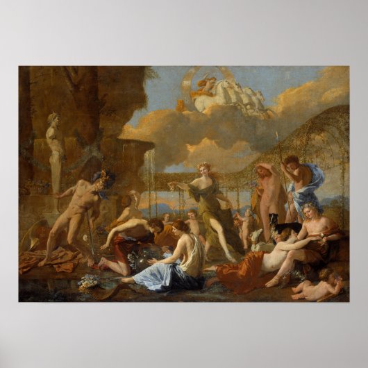 Poussin - das Reich der Flora Poster (Vorne)
