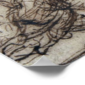 Poussin - Die Entombierung Poster (Ecke)