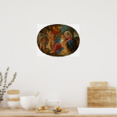 Poussin - Die Erholung über den Flug nach Ägypten Poster (Küche)