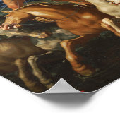 Poussin - die Geburt der Venus Poster (Ecke)