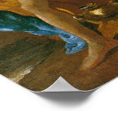 Poussin - die Inspiration des Dichters Poster (Ecke)