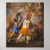 Poussin - Die Unternehmen von Rinaldo Poster (Vorne)