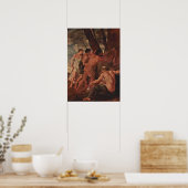 Poussin - et in Arcadia Ego Poster (Küche)
