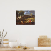 Poussin - Midas Pan and Shepherds Poster (Küche)