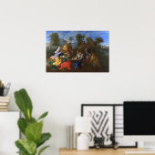 Poussin - Mose-Findung Poster (Heimbüro)