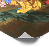 Poussin - Mose-Findung Poster (Ecke)