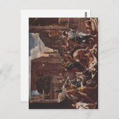 Poussin, Nicolas die Pest von Azoth La Peste d'Asd Postkarte (Vorne/Hinten)
