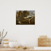 Poussin - Numa The Nymph Poster (Küche)